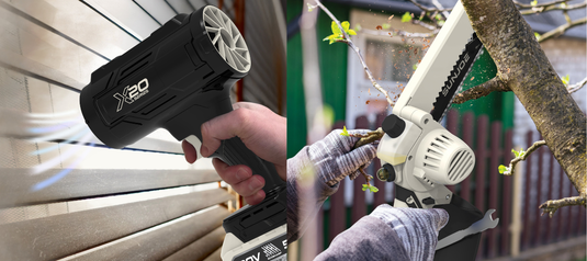 Sun Joe cordless outdoor power tools collection deal