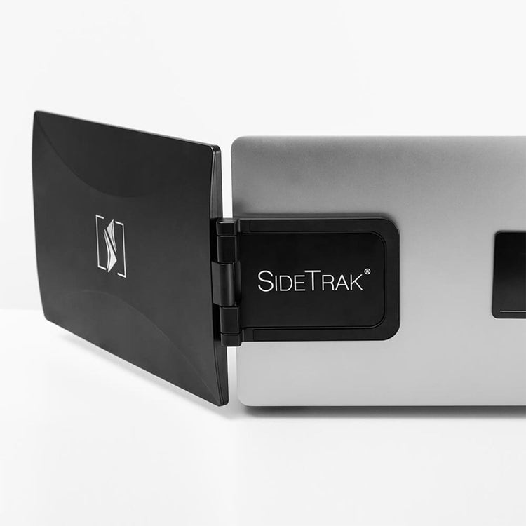 SIDETrAK device with a black cover on a white background