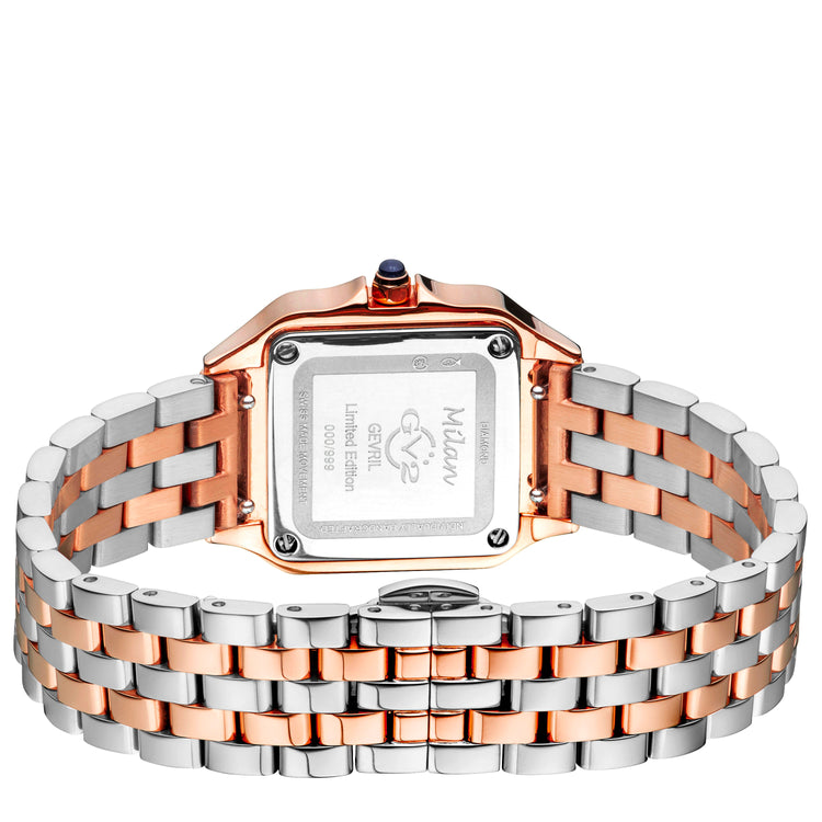 GV2 Women's Milan Swiss Diamond Watch