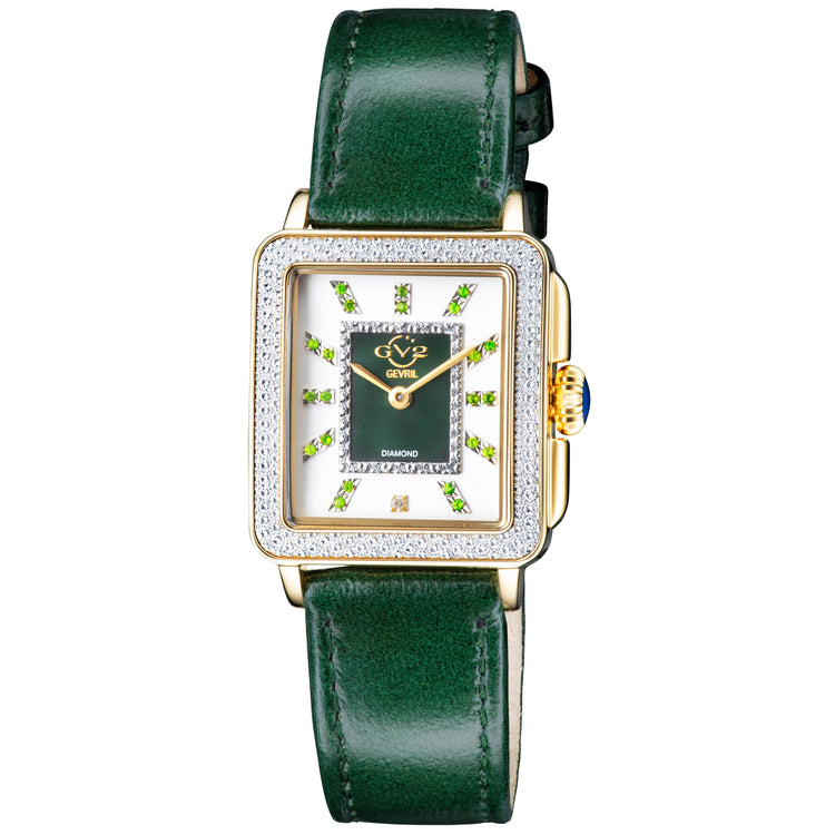 GV2 Women's Padova Gemstone Swiss Diamond Watch