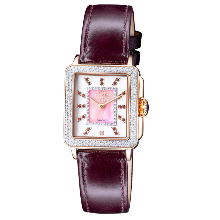 GV2 Women's Padova Gemstone Swiss Diamond Watch