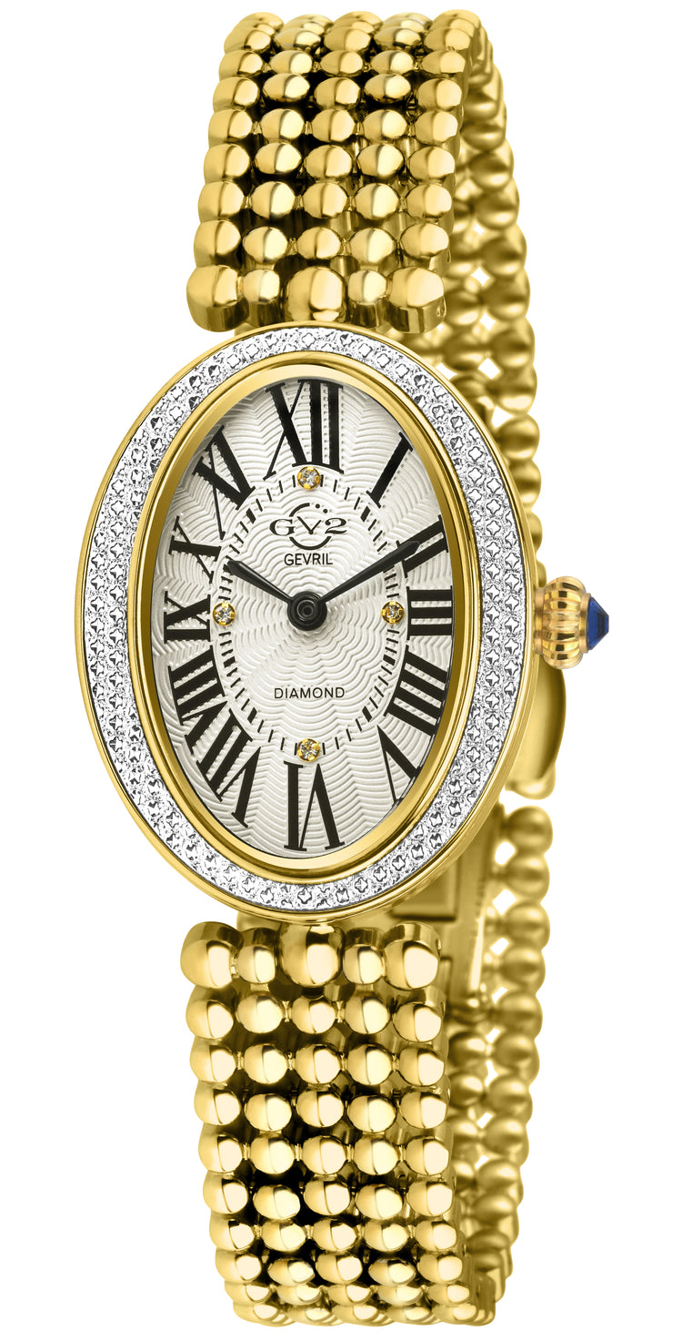 GV2 Womens Piazza Navona Swiss Diamond Watch