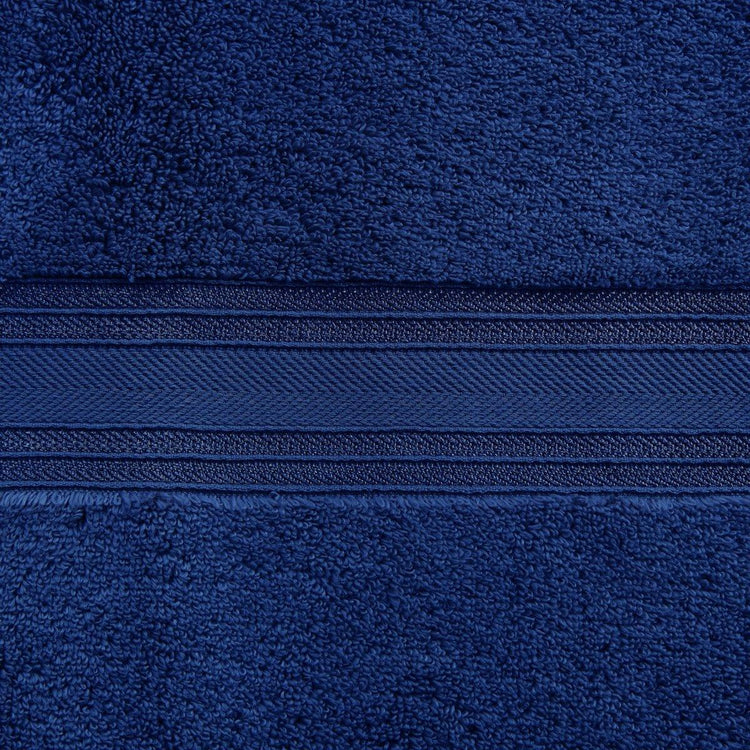 Close-up of a blue textured fabric with a zipper