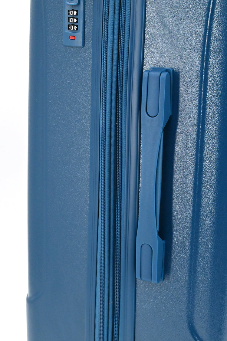 ISAAC MIZRAHI LUNA 3-Piece Luggage Set – Lightweight Expandable ABS Hard Shell Suitcases with Spinner Wheels (28”/24”/20”) – Designer Travel Set