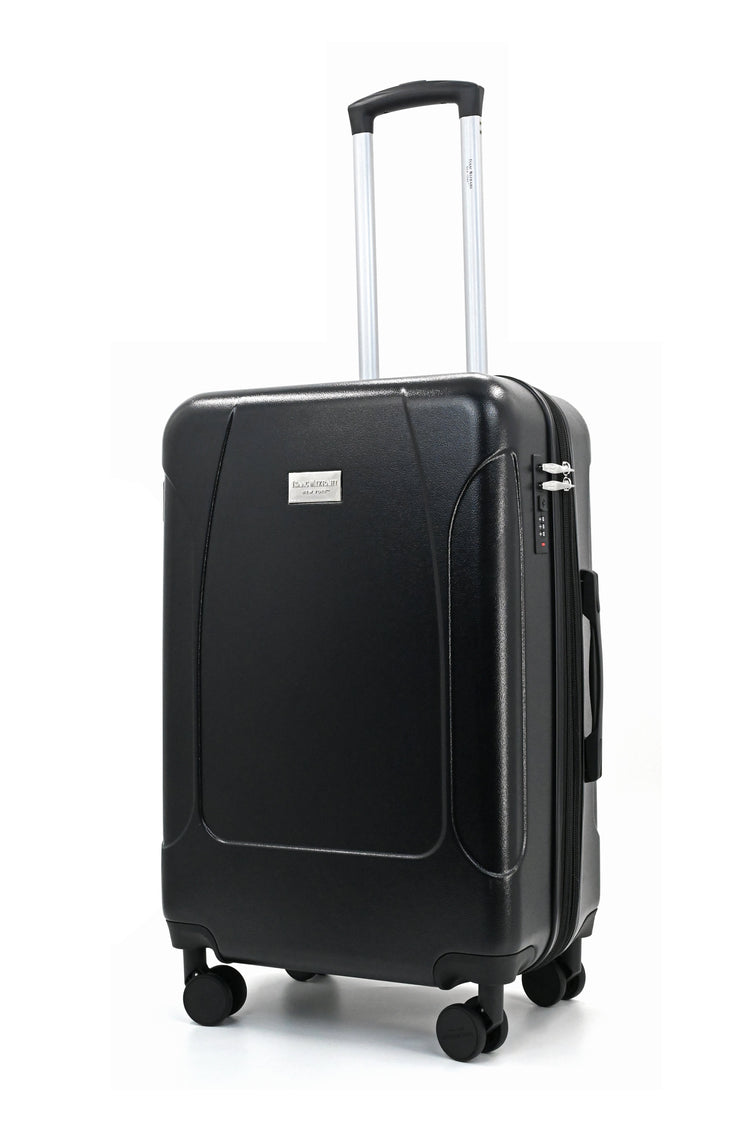 ISAAC MIZRAHI LUNA 3-Piece Luggage Set – Lightweight Expandable ABS Hard Shell Suitcases with Spinner Wheels (28”/24”/20”) – Designer Travel Set