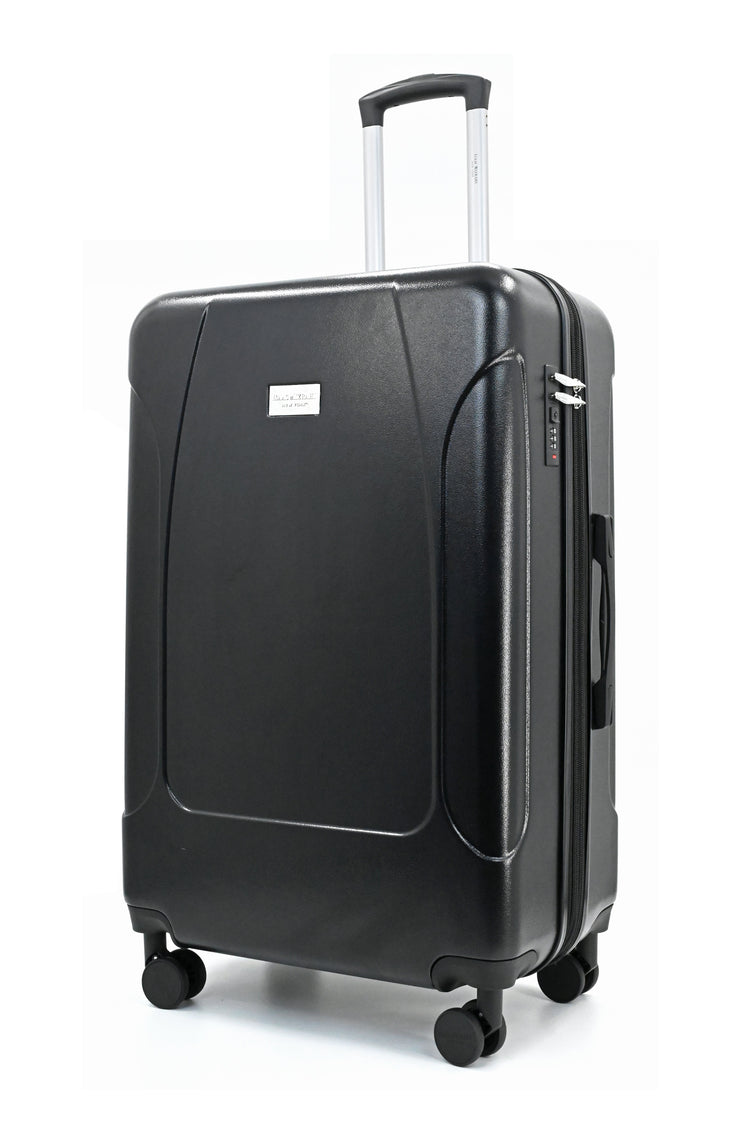 ISAAC MIZRAHI LUNA 3-Piece Luggage Set – Lightweight Expandable ABS Hard Shell Suitcases with Spinner Wheels (28”/24”/20”) – Designer Travel Set