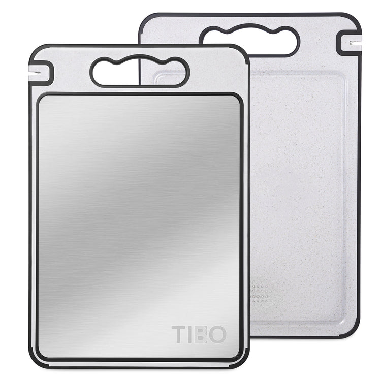 Two silver phone screen protectors in packaging with 'TIEQ' branding on a white background.