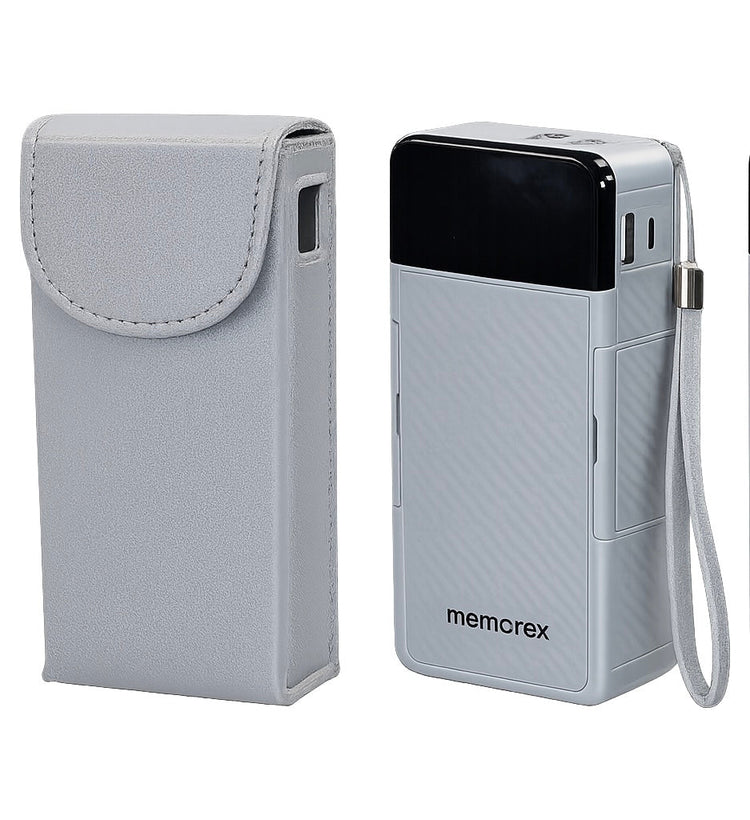 Memorex 16,000mAh Power Bank – Powerbank 16K Built-In Cables