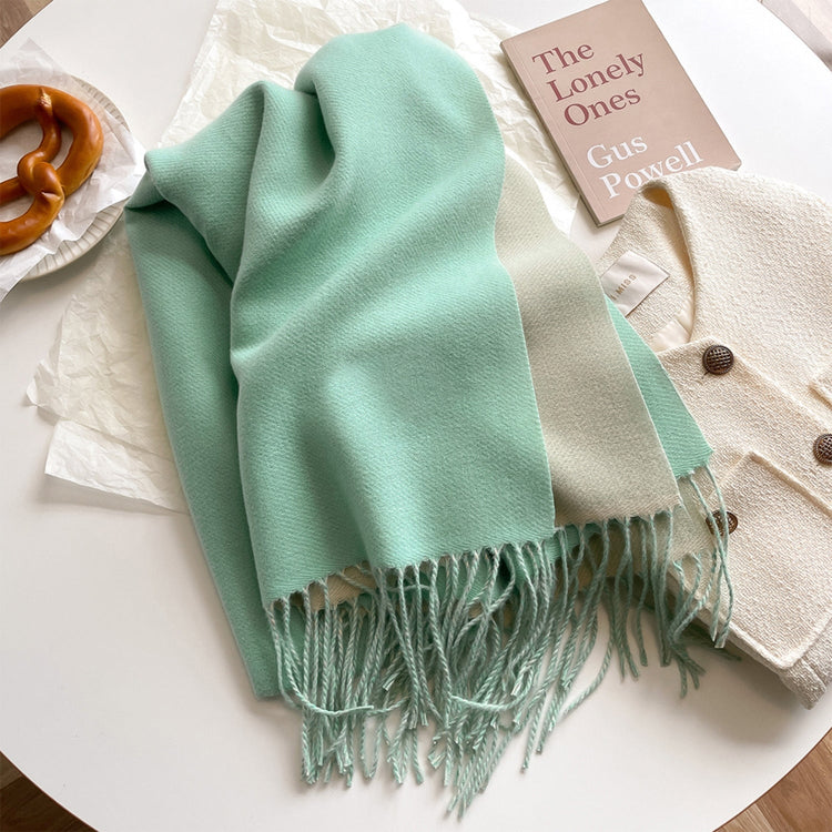 The Victoria - Reversible Ultra Soft Pashmina Scarf