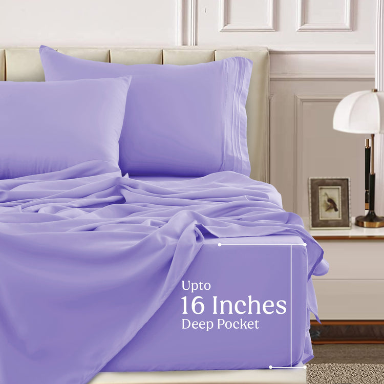 1800 Series Premium Sheets Set - Lavender