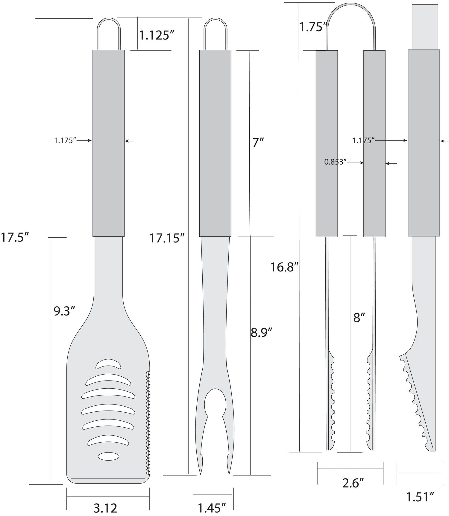Tool Size Chart
