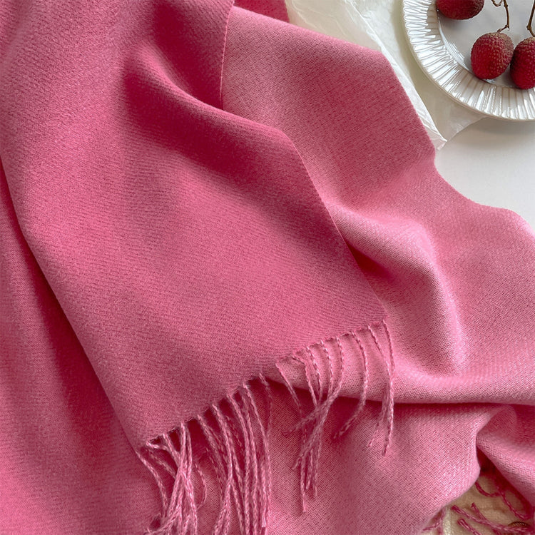 The Victoria - Reversible Ultra Soft Pashmina Scarf