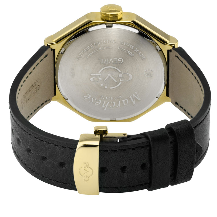 GV2 Mens Marchese Swiss Quartz Watch