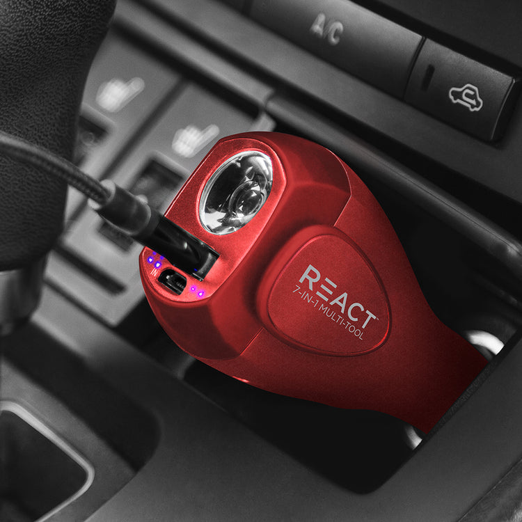 React - 7-In-1 Vehicle Emergency Multi-Tool - Single