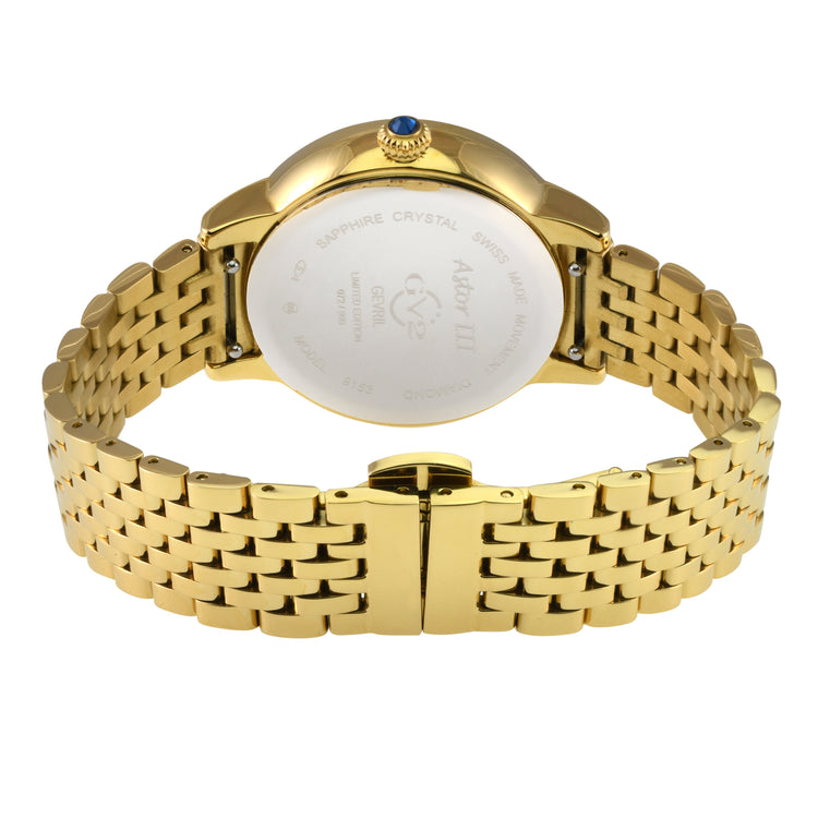 GV2 Women's Astor III Swiss Diamond Watch