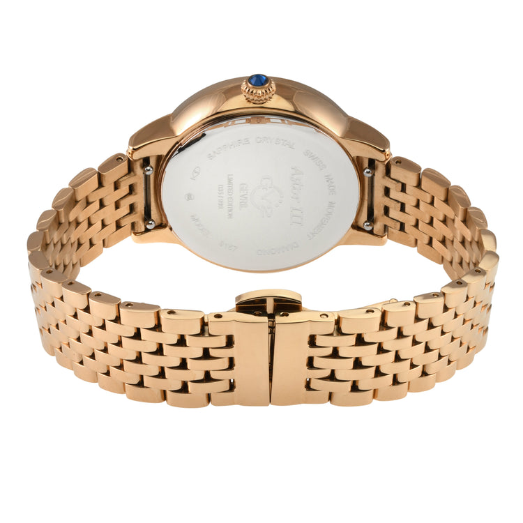 GV2 Women's Astor III Swiss Diamond Watch