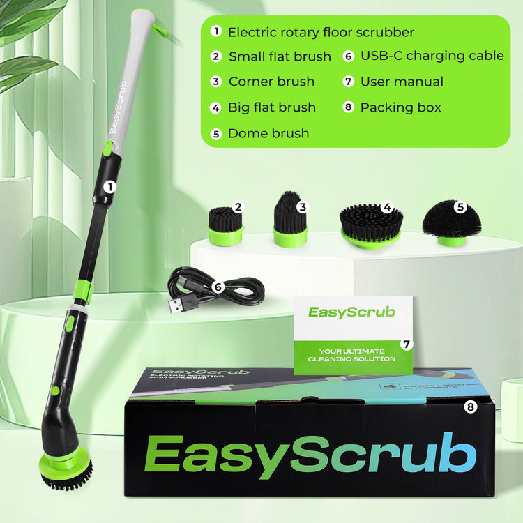EasyScrub Electric Spin Scrubber