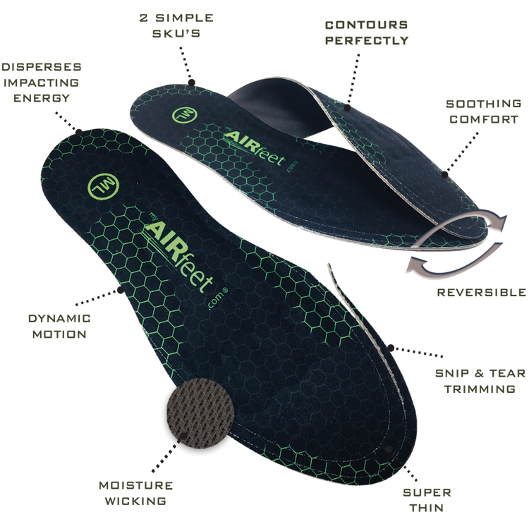 AIRfeet RELIEF O2, 2 Pair Bundle