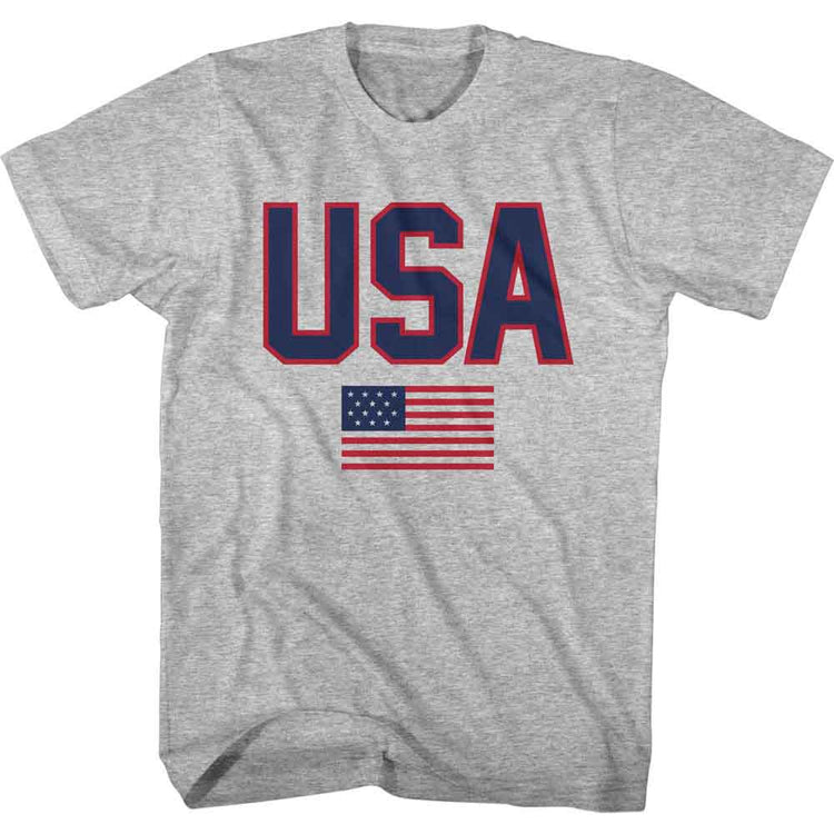 PATRIOTIC FLAG DESIGN T-SHIRT