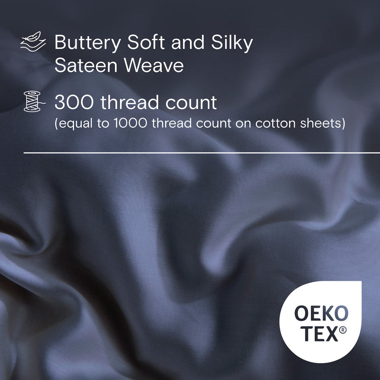 Organic Bamboo Sheet Set - Sapphire