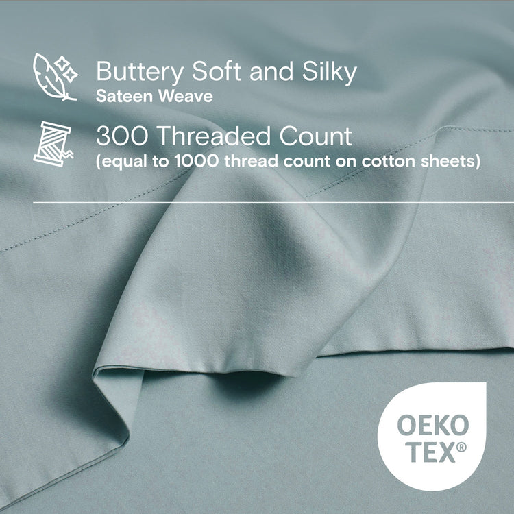 Organic Bamboo Sheet Set - Teal