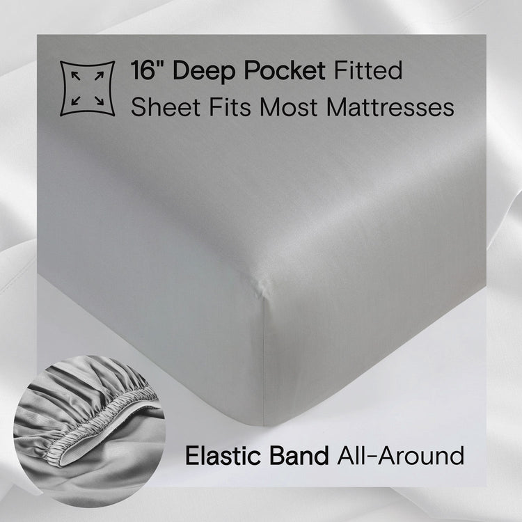 Organic Bamboo Sheet Set - Dove