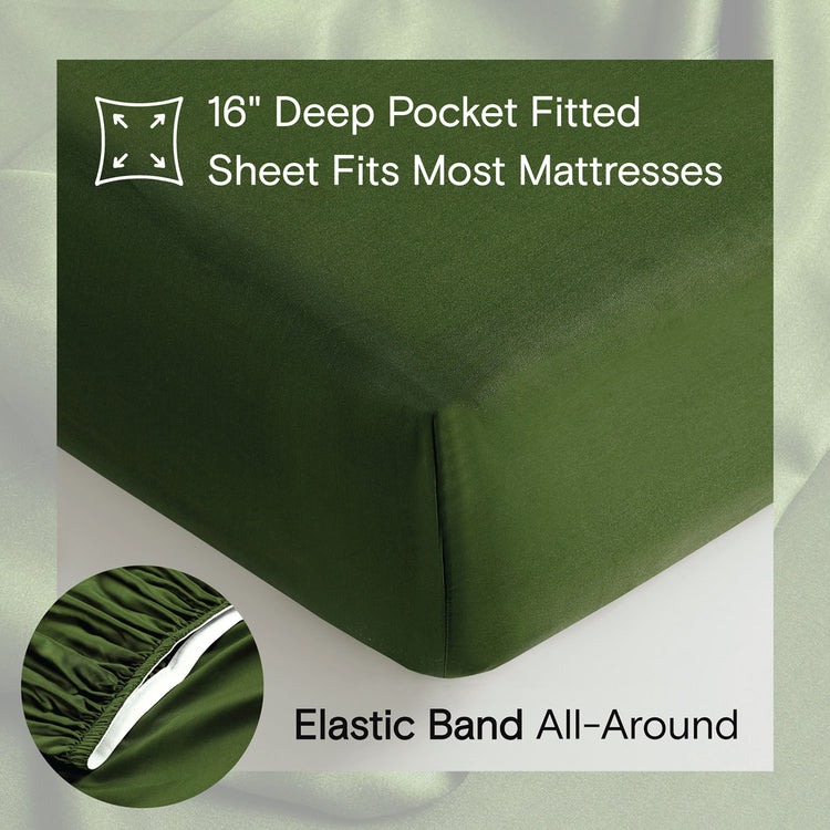 Organic Bamboo Sheet Set - Forest