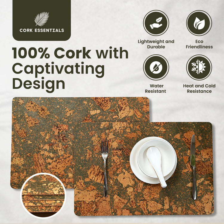 Olive Textured Placemat Set of 4