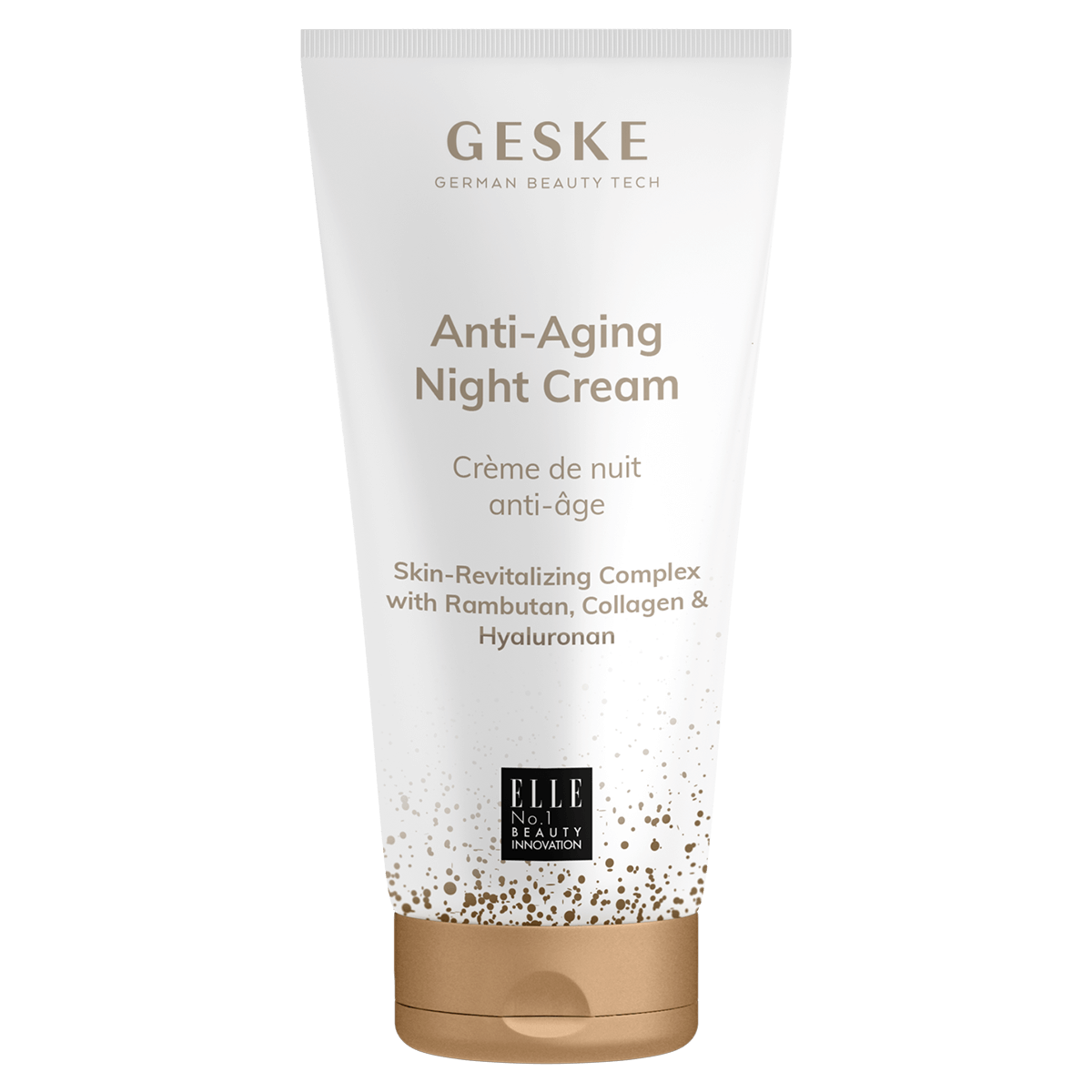 Geske Anti-Aging Night Cream tube on a white background
