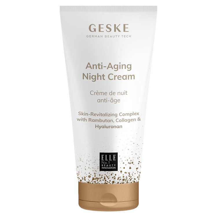 Geske Anti-Aging Night Cream tube on a white background