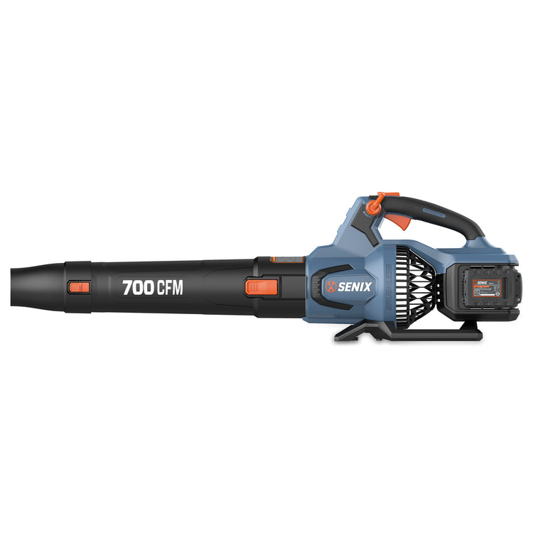 Senix leaf blower on a white background