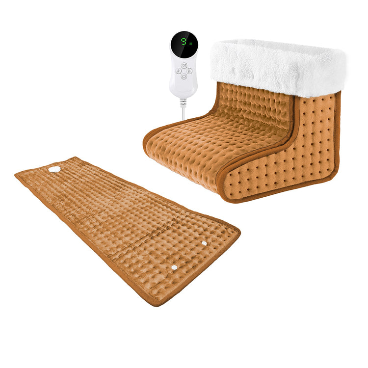 Massage mat and cushion set on a white background