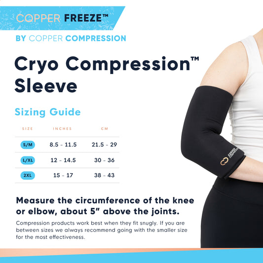 CopperFreeze Cryo Compression Sleeve