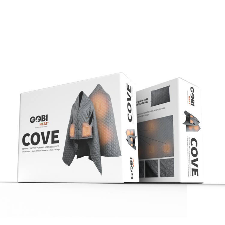 Gobi Heat Cove packaging on a white background
