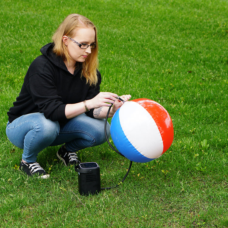 NeverGoFlat - Portable Air Compressor, Power Bank & Flashlight