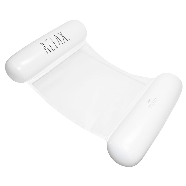 White handheld roller with 'RELAX' text on a white background