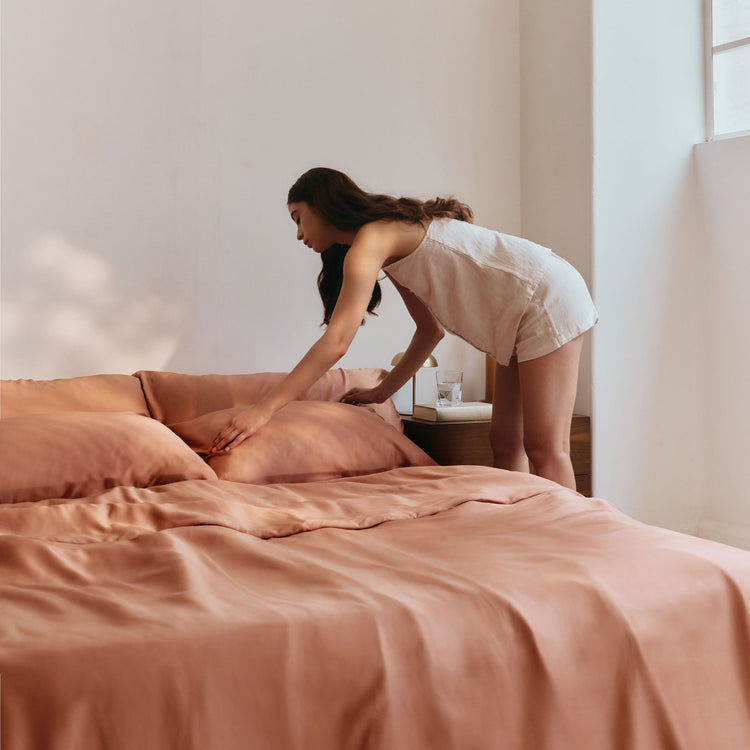Organic Bamboo Sheet Set - Clay