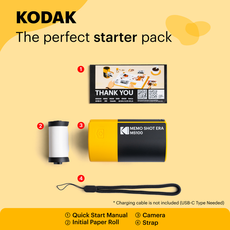 KODAK MemoShot ERA Instant Digital Camera and Label Printer