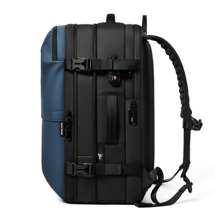 BlackVoyage Aero Essential Vacuum Seal Backpack and Vortex Vacuum Air Pump Bundle and 18LVacuum Bags