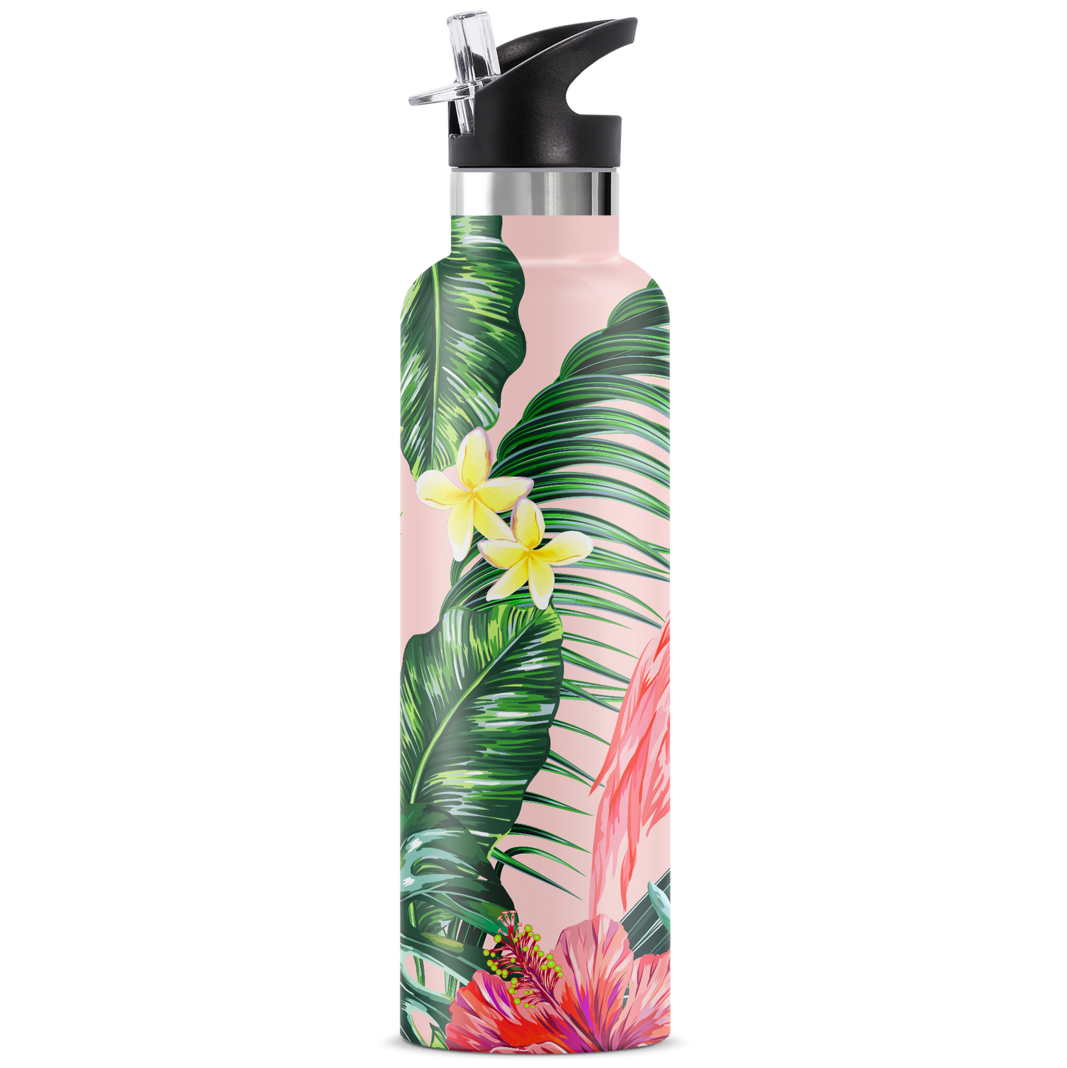 Flamingo | 25oz. Insulated Water Bottle - My Bougie Bottle