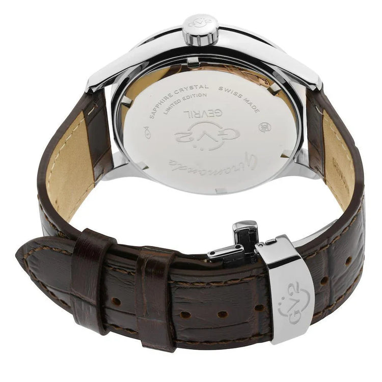 GV2 Mens Giromondo Swiss GMT Watch