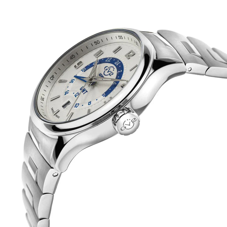 GV2 Mens Giromondo Swiss GMT Watch