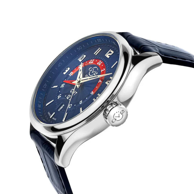 GV2 Mens Giromondo Swiss GMT Watch