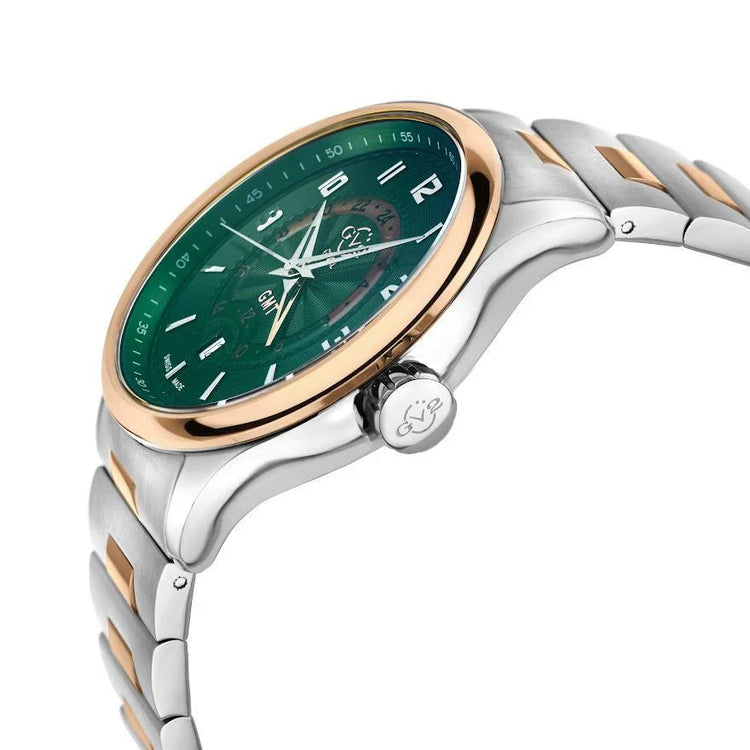 GV2 Mens Giromondo Swiss GMT Watch