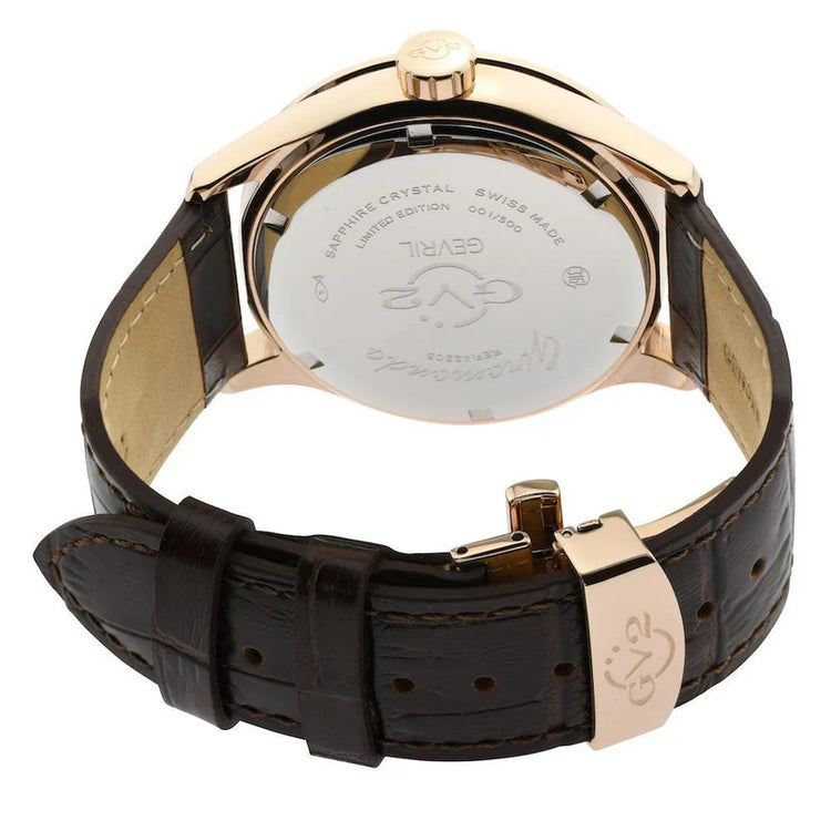 GV2 Mens Giromondo Swiss GMT Watch
