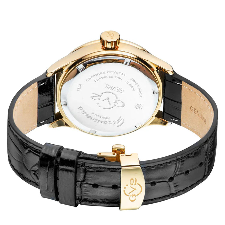 GV2 Mens Giromondo Swiss GMT Watch