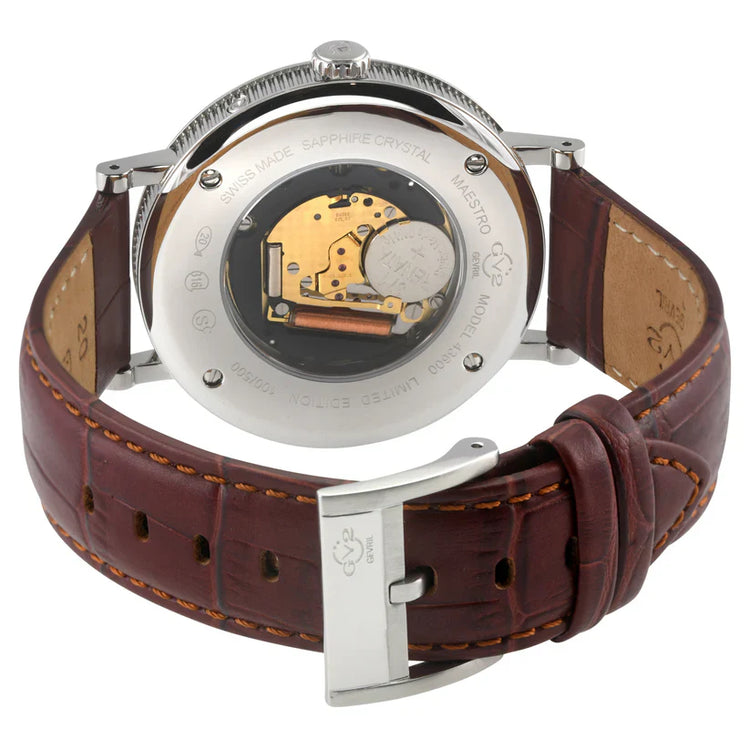 GV2 Men's Maestro Swiss Quartz Watch