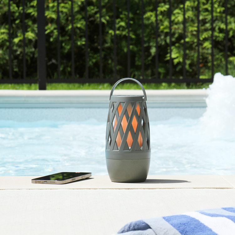TikiTunes Pro Bundle - Portable Bluetooth Speaker with Pole & Ground Stake