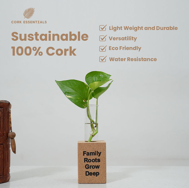 Fridge Magnet Planter Family Roots Grow Deep With Test Tube