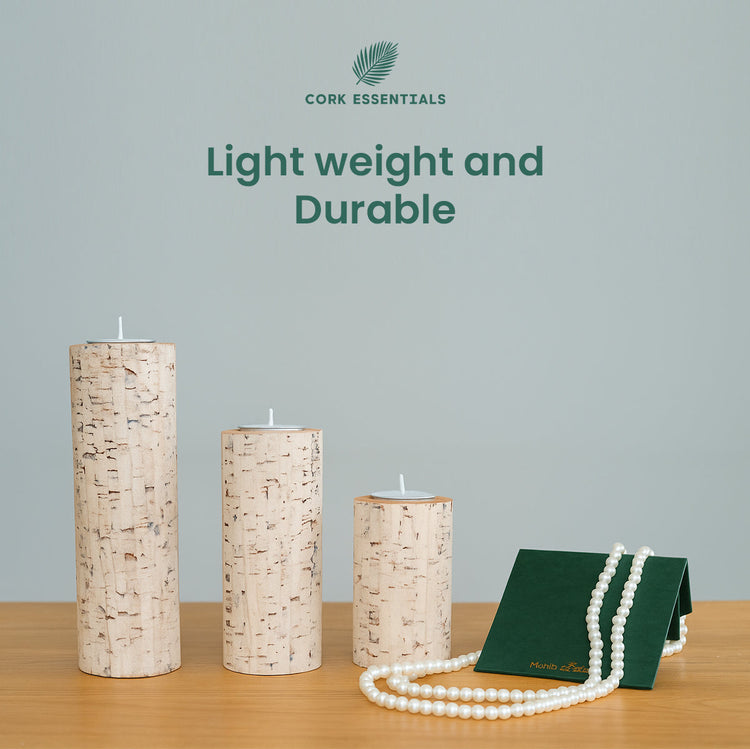 T Light Holder Cylindrical Set of 3